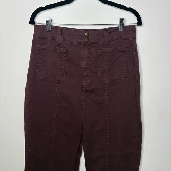 Marine Layer Brown Boot Cut Pants - Picture 3 of 7